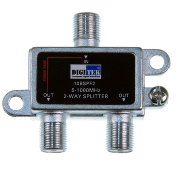 2 WAY SPLITTER 5-1000MHz 10BSPF2 OR SP2T1P