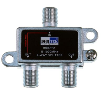 2 WAY SPLITTER 5-1000MHz 10BSPF2 OR SP2T1P