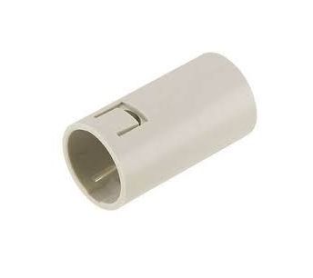 NBN 20MM CORRUGATED TO CONDUIT COUPLING WHITE