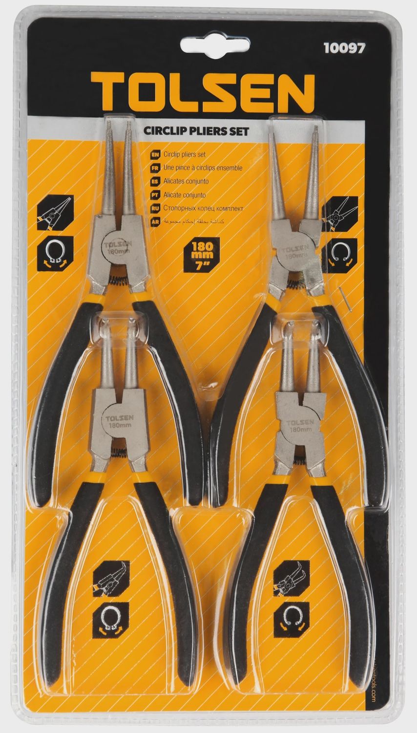 TOLSEN CIRCLIP PLIER SET