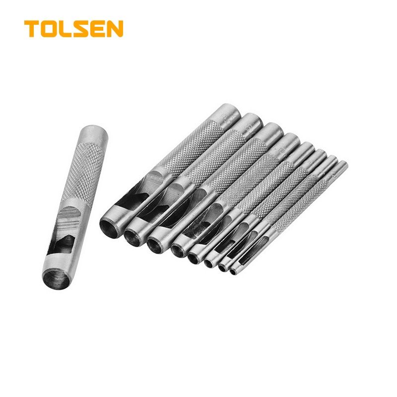 TOLSEN 9 PCS LEATHER PUNCHER