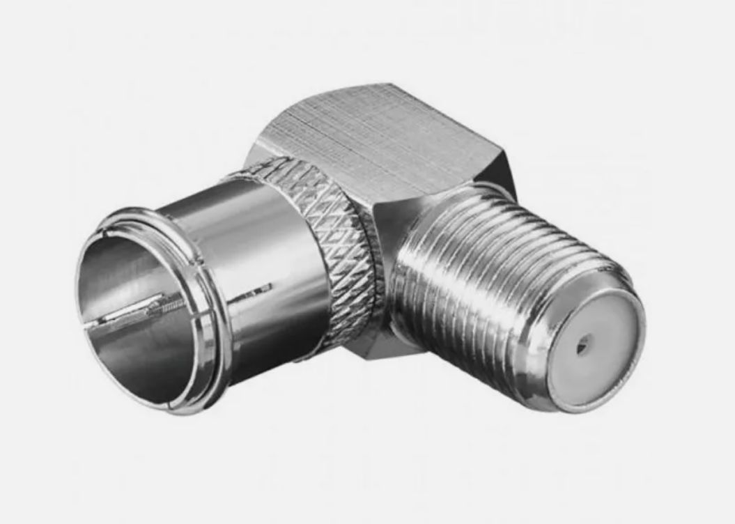 F TYPE FEMALE TO F TYPE MALE PUSH IN ON ADAPTOR
