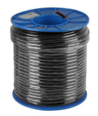 INSTRUMENTATION CABLE 2 PAIR 0.5MM O/A SHIELD BLACK 100M ROLL