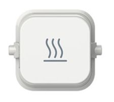 40 Series Iconic switches dolly engraved sign HEAT 40HR-VW