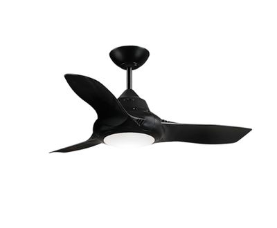 EVOII 36&quot; 3 ABS BLADED CEILING FAN + LED LIGHT BLACK