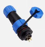 Weatherproof IP67 Connector Set Docking 13mm 9 Pin SP13-9L
