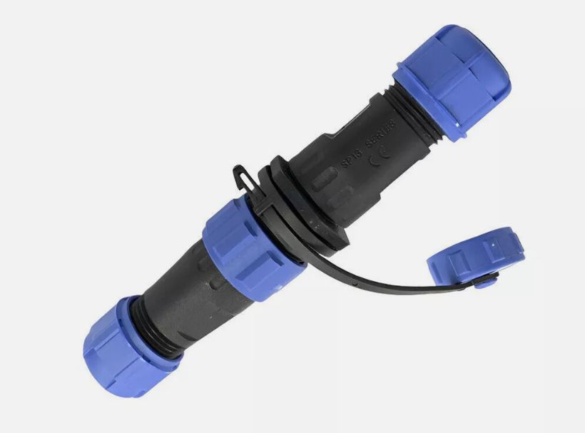WEATHERPROOF IP67 CONNECTOR SET 13MM 5 PIN SP13-5D