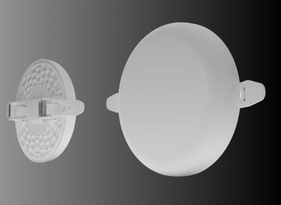 FRAMELESS 12W CCT DOWNLIGHT 75MM-105MM ADJUSTABLE CUTOUT WHITE