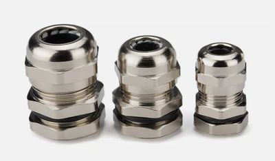 M12 Metal Steel Gland Nickel Plated Brass gland GU12