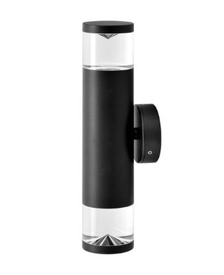 UP DOWN Wall Pillar Light Black LJ1140-BK