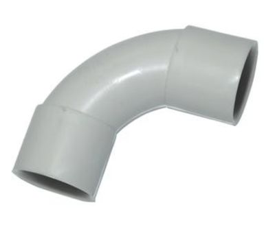 20mm Plain PVC solid Elbow Grey SE20C SE20