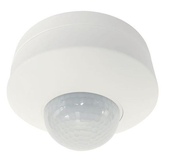 PIR SURFACE CEILING MOUNT SENSOR 360 DEG WITH MANUAL OVERIDE