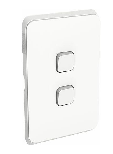 2 GANG SWITCH ICONIC CLI3042VAVW