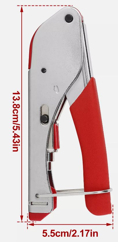 COAXIAL CABLE CRIMPER TOOL