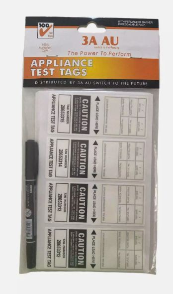 TEST AND TAG PACK 100 APPLIANCE TEST AND TAG
