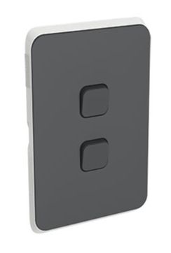 ICONIC BLACK 2 GANG SKIN COVER ANTHRACITE