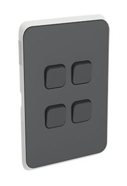 ICONIC BLACK 4 GANG SKIN ANTHRACITE