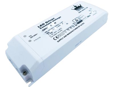 75W LED Driver 230v AC to 24v DC Max 3.1A IP20 DRIVER75W24VDC