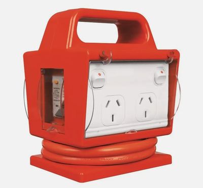 4 Outlet Portable RCBO Safety Switch Power Board