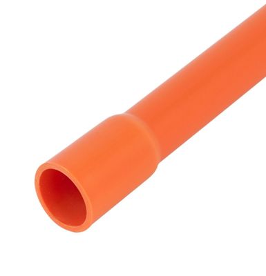 80mm Rigid conduit Heavy Duty HD Orange 4m long RC80HD