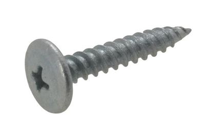 Button Head Needle point Screw 8g x 25mm Galvanised pack of 200 BHTGJ0825