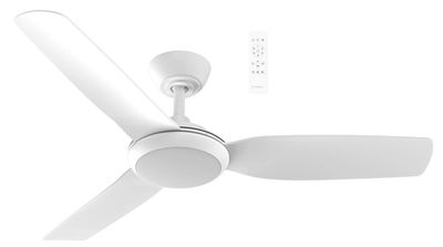 Viper DC 48″ 3 Blade WHITE Smart Ceiling Fan With WIFI Remote Control + LED Light MVDC1233W