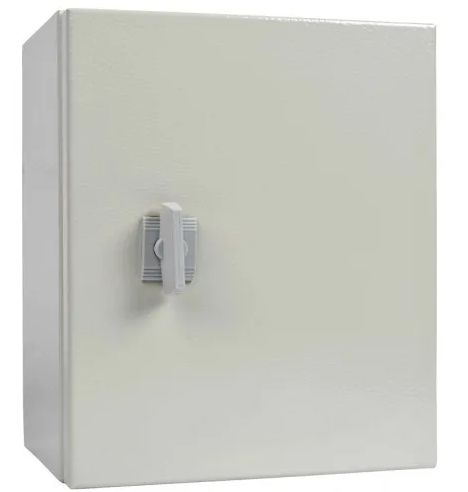 400mm x 300mm X 200mm METAL ENCLOSURE IP65 POWDER COATED WHITE