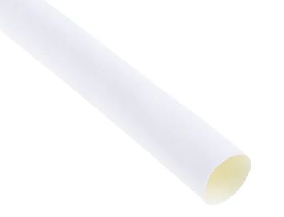 Heatshrink Thin Wall 5mm-2.5mm WHITE 1.2m Length - HS5WH