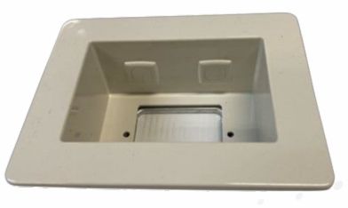 Recessed Wall GPO Power Point Box RWPO1
