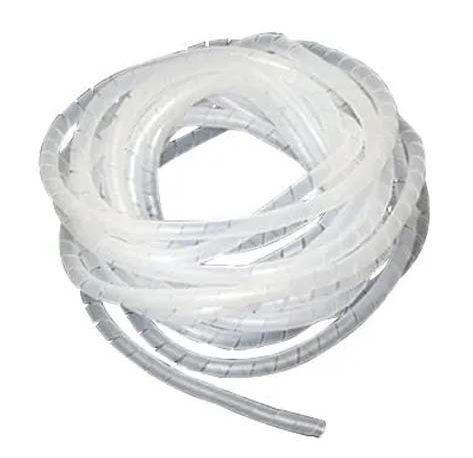 SPIRAL WRAP 9MM X 5MTR, CLEAR WHITE