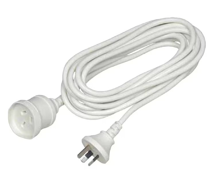 RYLEC 5M DOMESTIC EXTENSION LEAD WHITE