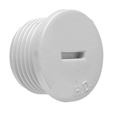 Screwed Plug 20mm PVC Grey CLI-220S20