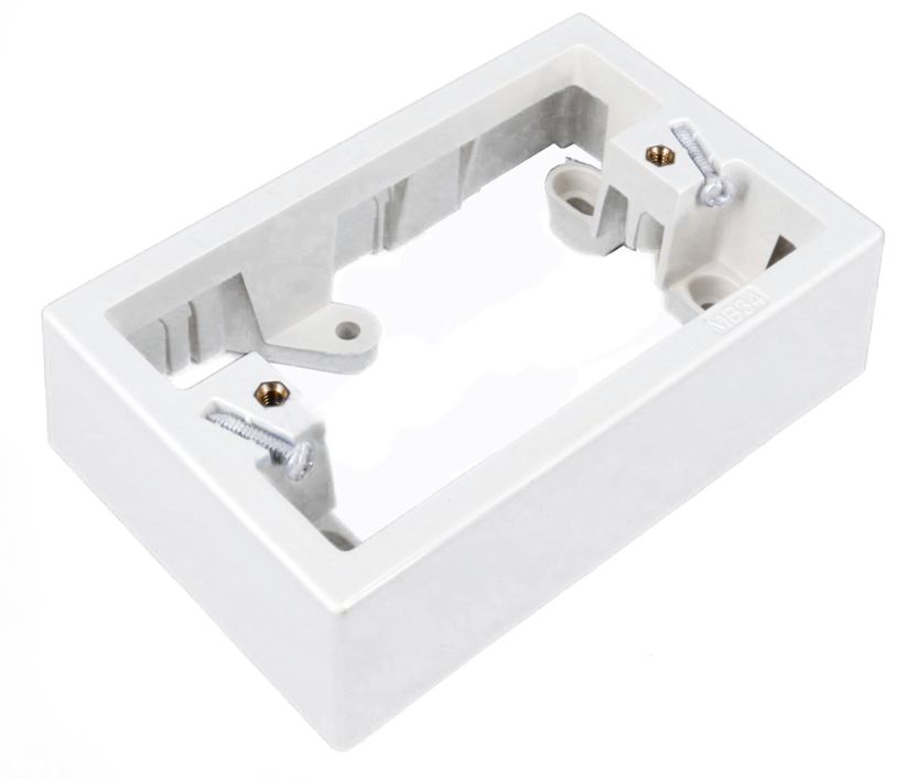 MOUNTING BLOCK 34MM  STANDARD WHITE