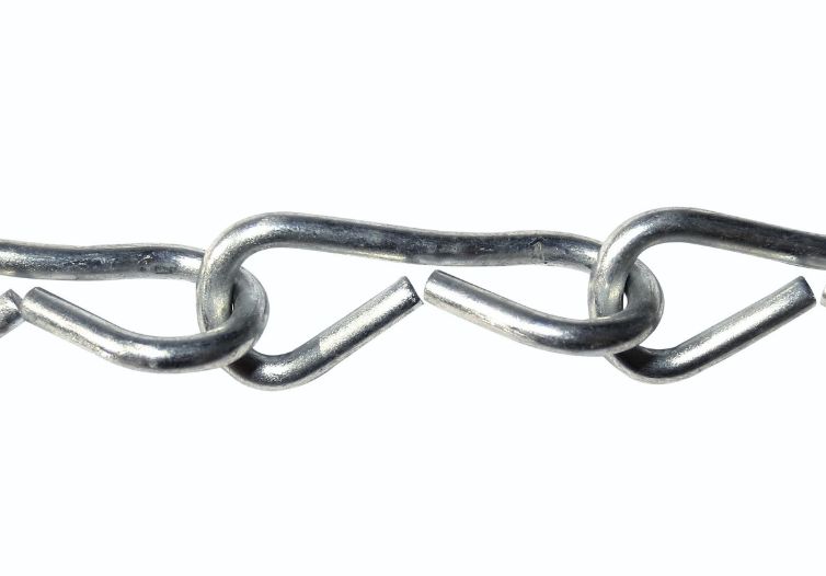 JACK CHAIN 25M HIGH STRENGTH GALVANISED 2.5MM DIA JACKCHAIN