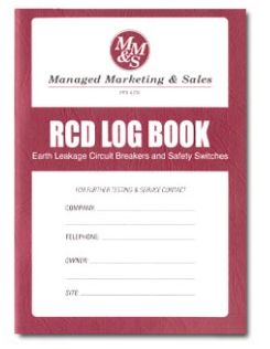 RCD LOG BOOK MMS-RCDLB