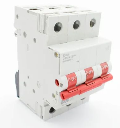 3 POLE MCB 100A 8kV MOD6 NHP