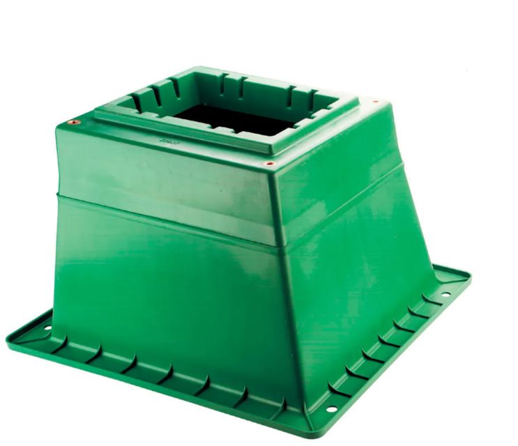 PILLAR BASE WITH BOTTON BOLT AND KIT GREEN PBB-G-IM-BBK