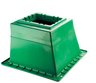 PILLAR BASE WITH BOTTON BOLT AND KIT GREEN PBB-G-IM-BBK