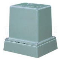 PILLAR LID SHORT NON VENTED GREEN PBS-G-NV-SD
