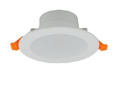 10W Downlight 6000k daylight white color temperature White flat face 90mm cutout DL1210