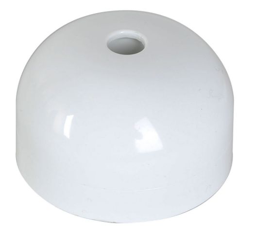 CEILING ROSE WHITE 15A