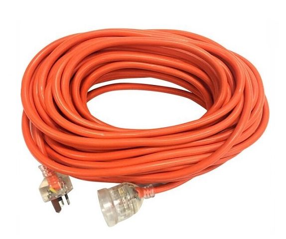 10A DETROIT 25M HEAVY DUTY EXTENSION LEAD ORANGE