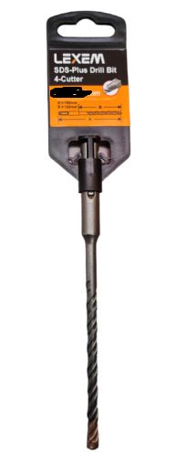 SDS-PLUS DRILL BIT 4-CUTTER, Size: DIA 5.5mm x 160mm