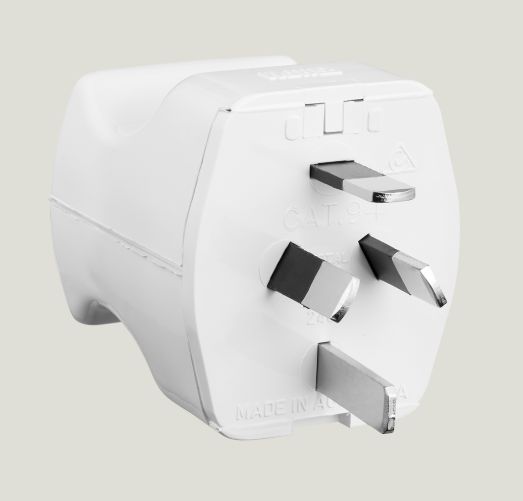 HPM 4 PIN PLUG 10A WHITE CAT94 94WE