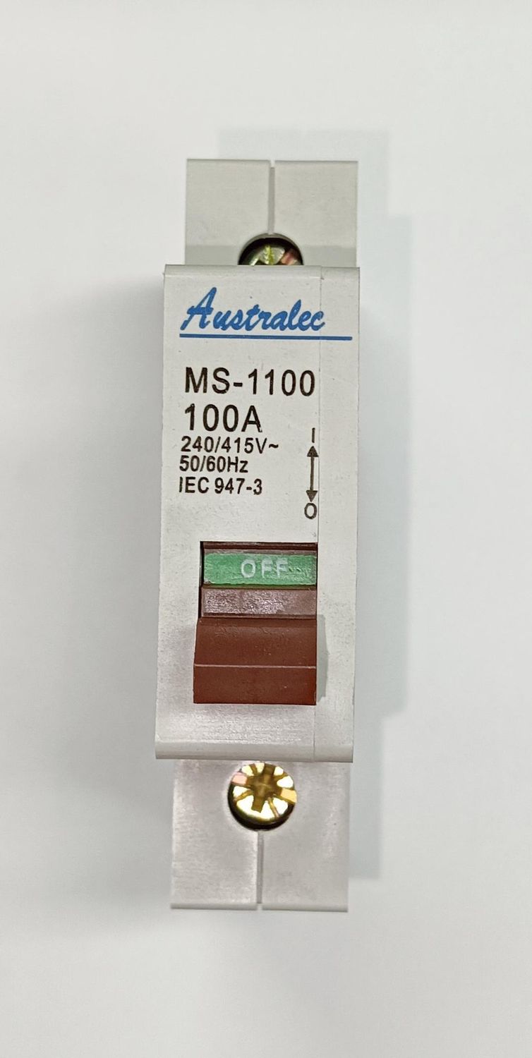 MAIN SWITCH 100A AUSTRALEC