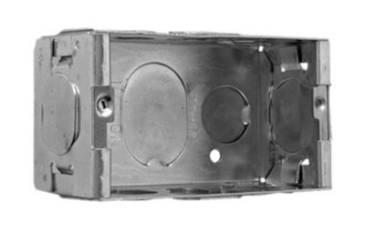 CLIPSAL METAL WALL BOX FOR STANDARD PLATE 257/1