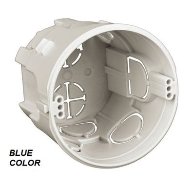 KPR 68 UNIVERSAL FLUSH MOUNTING BOX BLUE