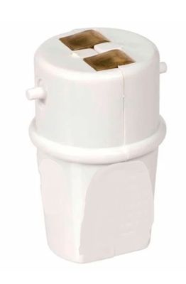 BAYONET CAP B22 BATTEN HOLDER ADAPTOR PLUG