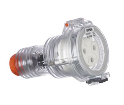 Clipsal 3 Round Pin 20A Extension Socket 56 Series 56CSC320-EO