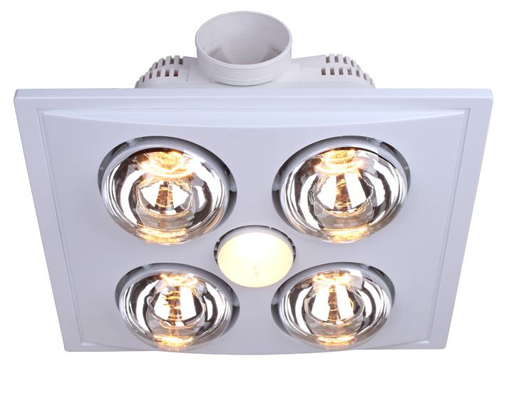 4 HEAT BATHROOM FAN HEATER UNIT